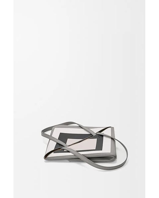 Loewe Gray Medium Puzzle Fold Tote Bag