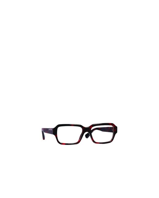 Gucci White Rectangular Frame Sunglasses for men