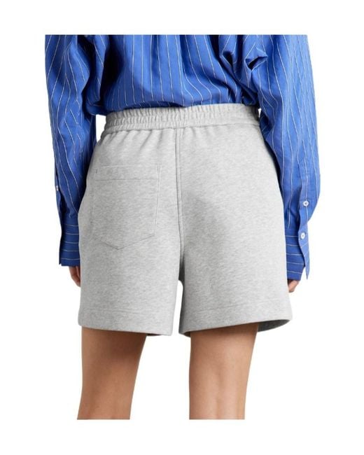 Co. Gray Elastic Waist Shorts