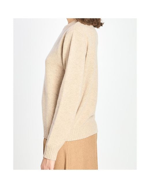 Max Mara Natural Cinema Crewneck Knitted Jumper