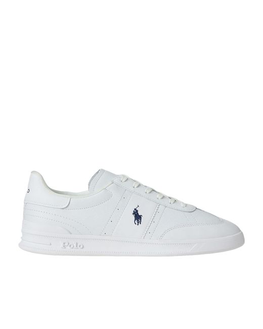 Polo Ralph Lauren White Low-Top Trainers for men