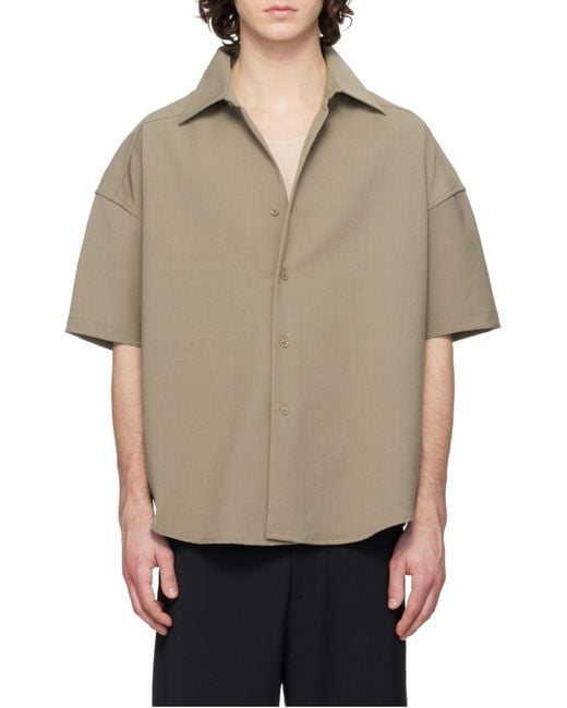 Entire studios Gray Short-Sleeved Shirt for men