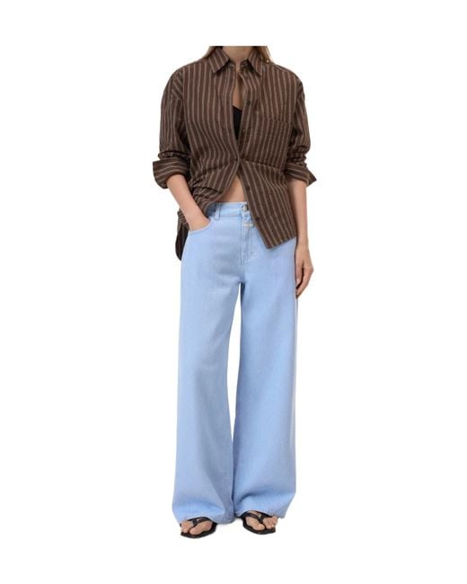 Closed Blue Jayla Wide-Leg Jeans