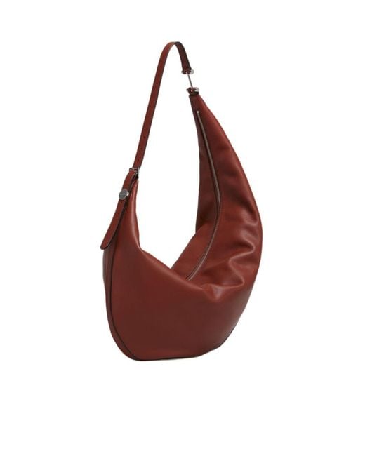 Marni Brown Dot Medium Hobo Bag