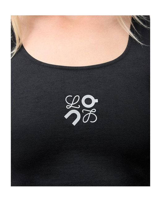 Loewe Black Seamless Bra