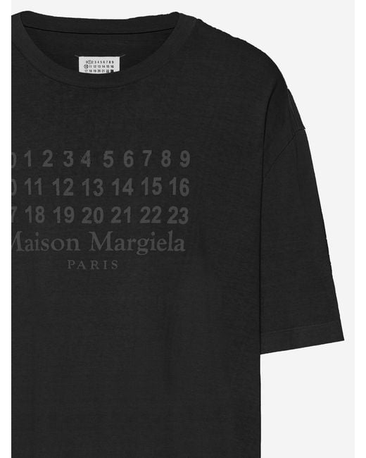 Maison Margiela Black Print T-Shirt