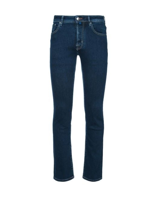 Jacob Cohen Blue Slim-Fit Jeans for men