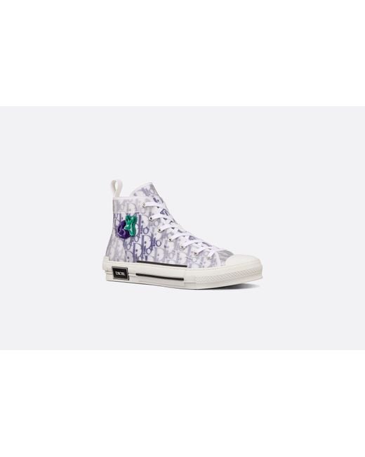 Dior White Logo Casual Sneakers for men