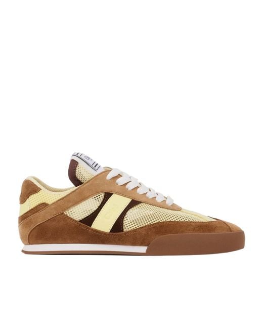 Chloé Brown Chloé Kick Sneakers