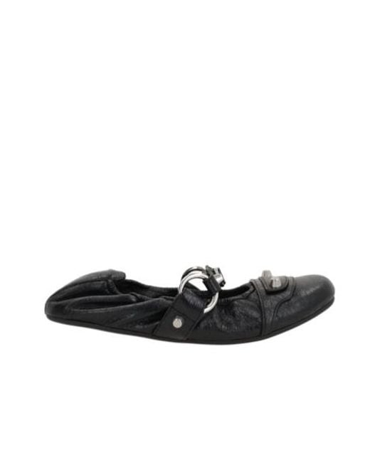 Balenciaga Black Le City Ballet Flats