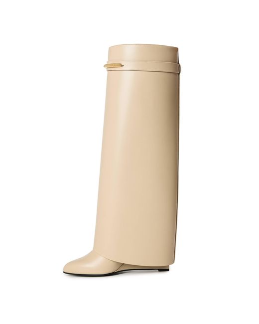 Givenchy White Casual Shark Boots