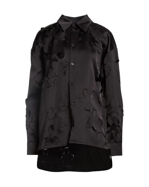 Marni Black Solid Colour Shirts