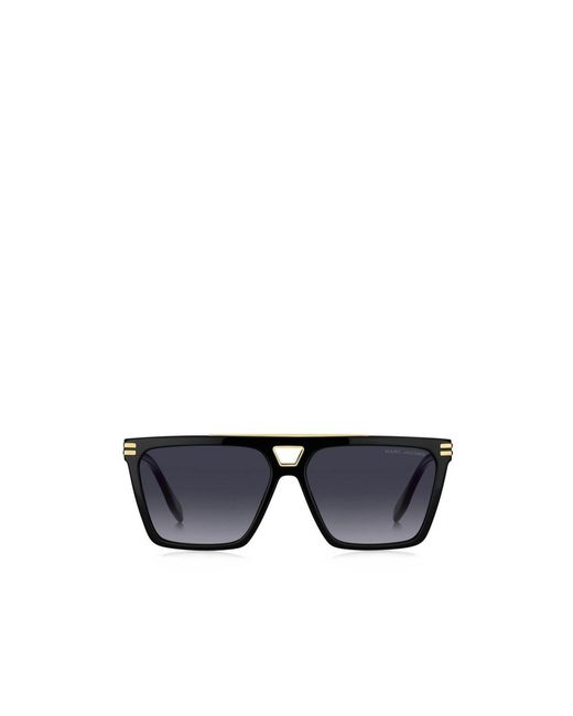 Marc Jacobs Blue Eyewear Square Frame Sunglasses for men