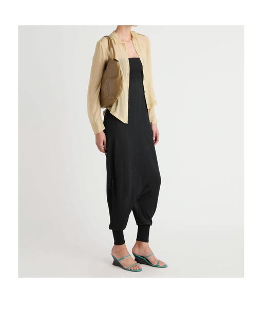 Paloma Wool Black Strapless Jumpsuit