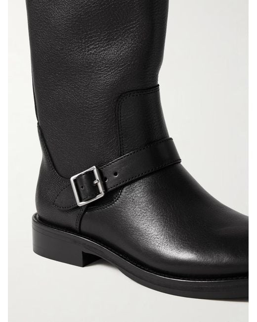 Jonathan Simkhai Black Noah Buckle Boots