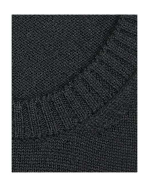 McQ Alexander McQueen Black Round Neck Sweater for men