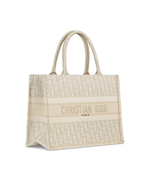Dior Natural Medium Book Tote