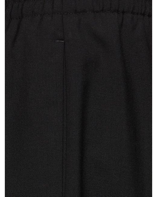 The Row Black Konan Jogging Pants for men