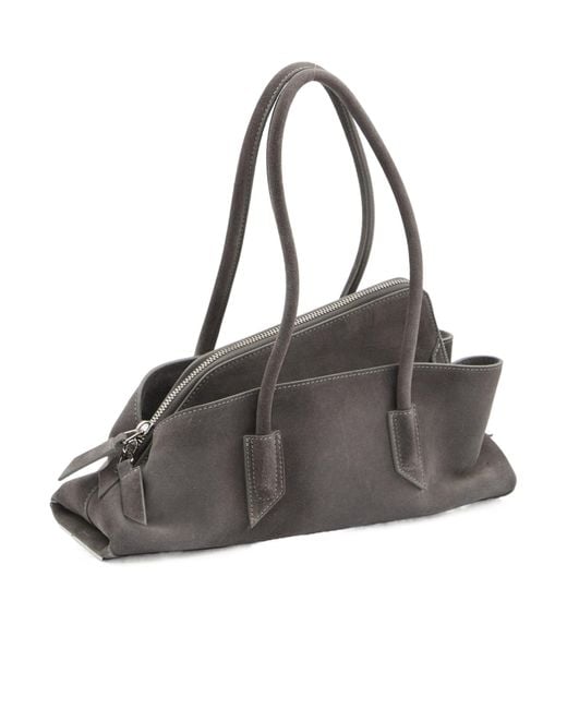 The Attico Black The La Passeggiata Small Shoulder Bag