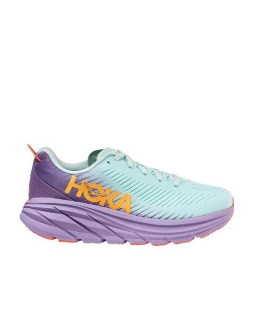 Hoka One One Blue Rincon 3 Low-Top Sneakers