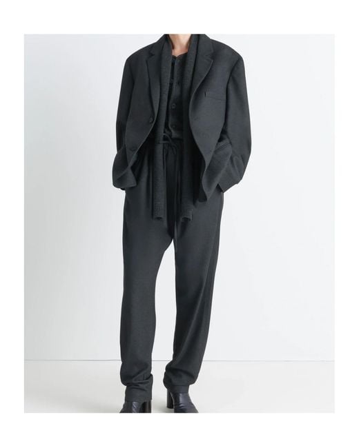 Lemaire Blue Single-Breasted Tailored Blazer for men