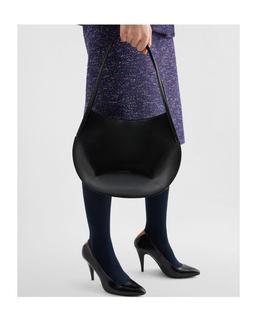 Jil Sander Black Kante Shoulder
