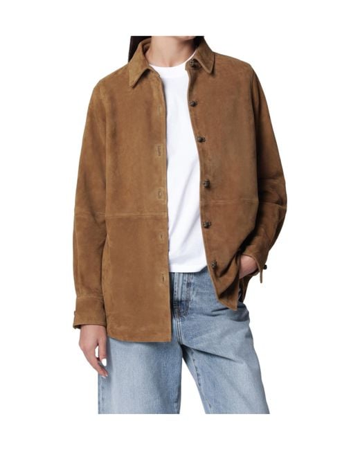 Rohe Brown Long-Sleeved Casual Jacket