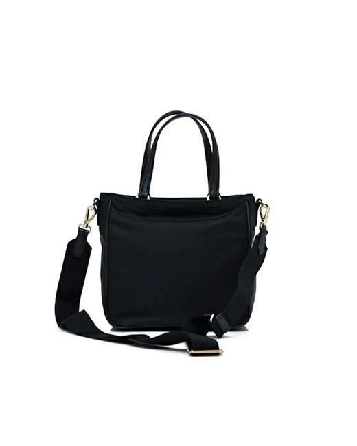 Prada Black Zippered Shoulder Bag