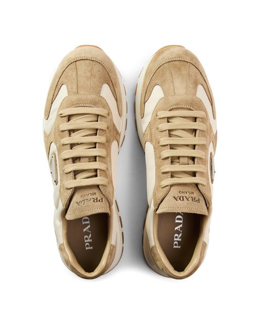 Prada Natural Simple Sports Shoes for men