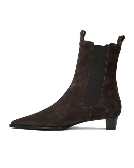 Aeyde Black Kiwi Short Boots