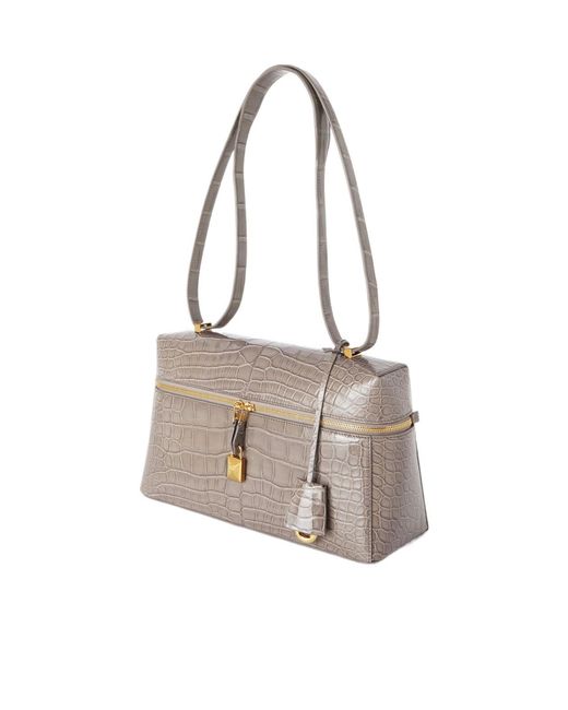 Loro Piana Gray Extra Shoulder Bag