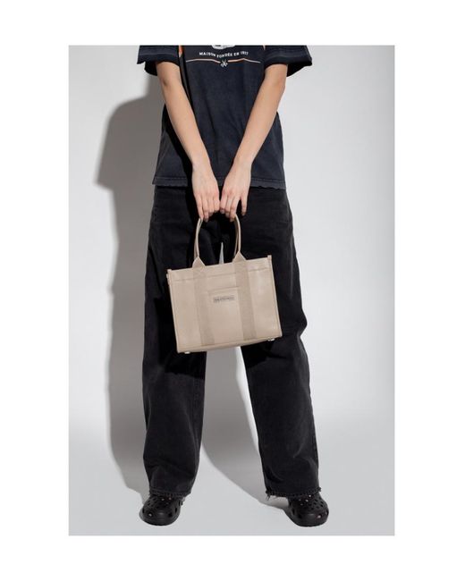 Balenciaga Natural Hardware Small Tote Bag
