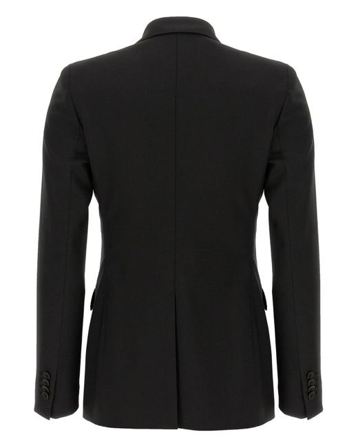 Tagliatore Black Double-Breasted Two-Piece Suit Set