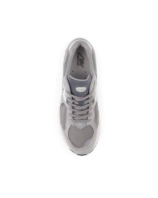 New Balance Gray Logo Sneakers for men