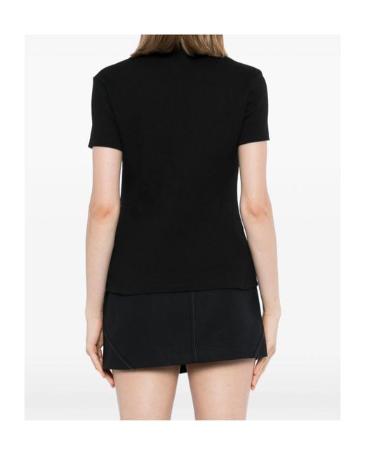 Off-White c/o Virgil Abloh Black Off Stamp Ribbed T-Shirt
