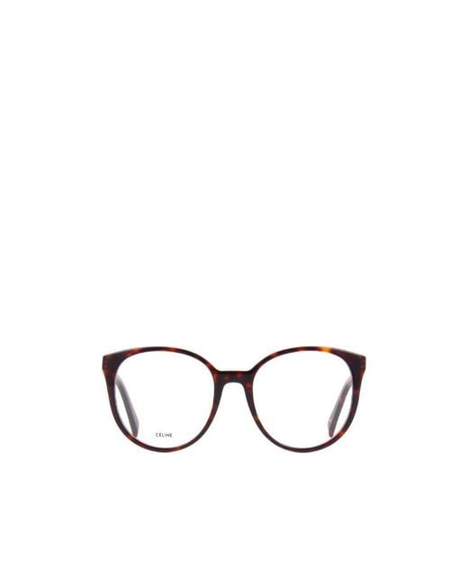 Céline Metallic Tortoiseshell-Effect Glasses for men