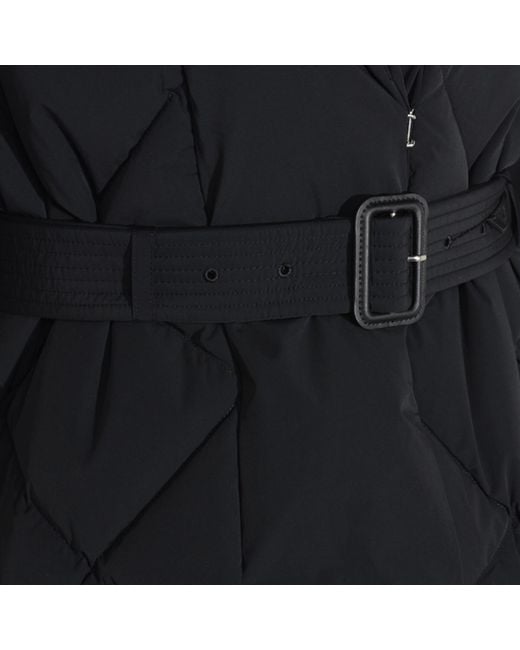 Mackage Black Down Belted Jacket