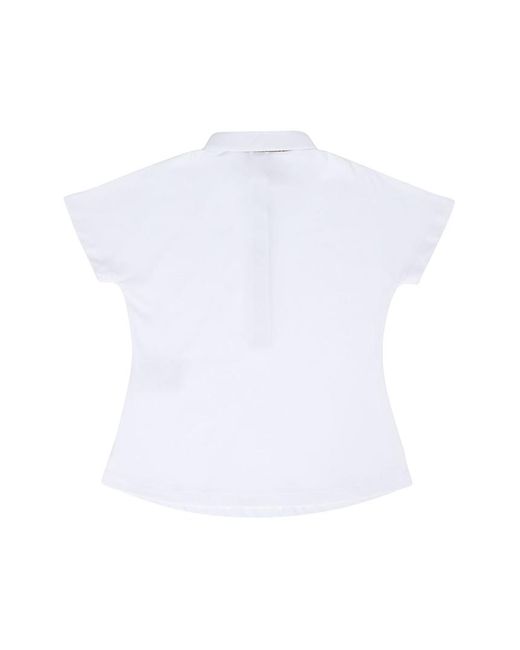 Herno White Button Polo Shirt