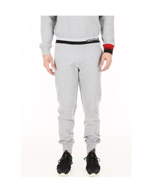Lanvin Gray Logo Details Sneakers for men