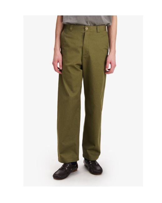 A.P.C. Green Dan Chinos for men