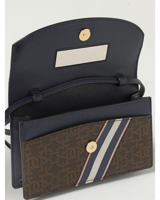 Bally Black Flip Shoulder Bag