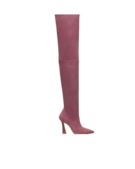 Stuart Weitzman Red Ultravinnie Boot 100