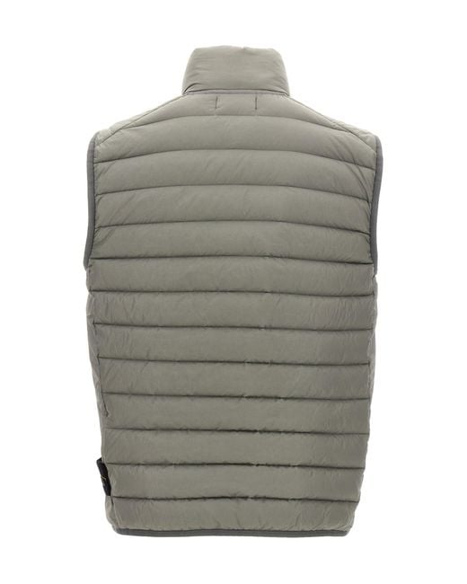 Stone Island Gray Jackets for men