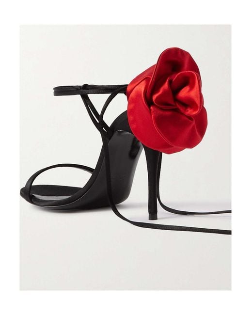 Magda Butrym White Strap High-Heeled Sandals