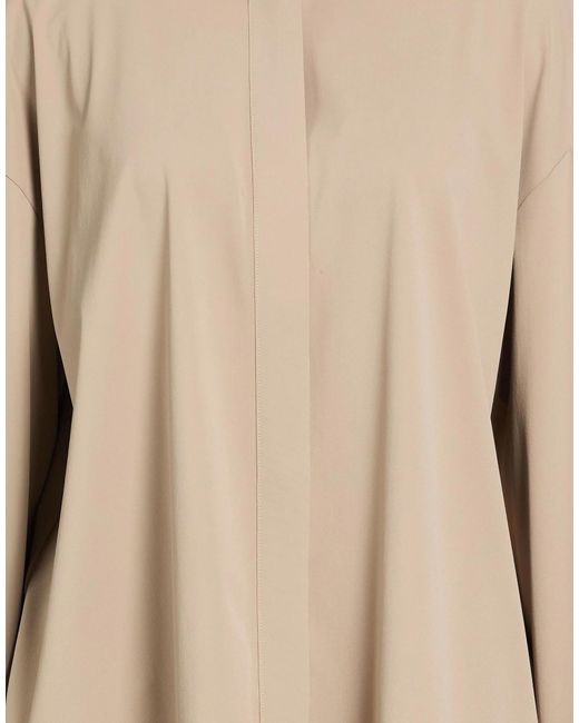 Max Mara Natural Patterned Shirts Blouses