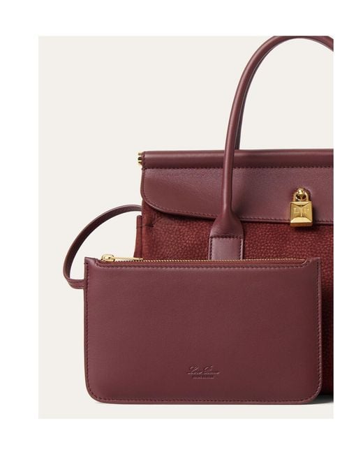Loro Piana Red Loom Bag L25