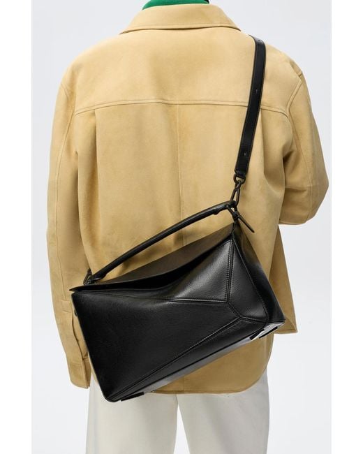 Loewe Black Shoulder Bag With Handle for men