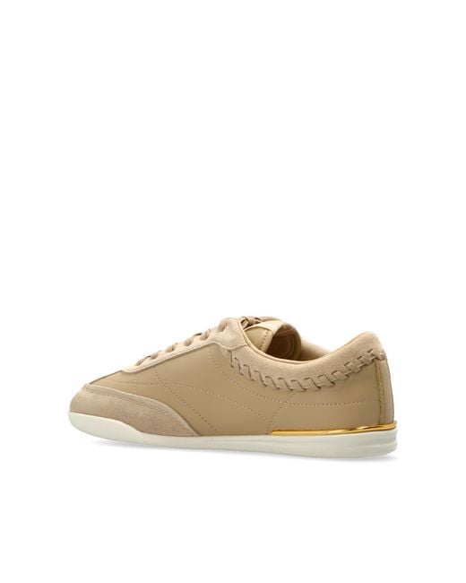 MICHAEL Michael Kors Natural Lace-Up Sneakers