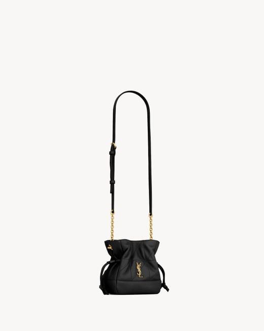 Saint Laurent White Jamie Mini Shoulder Bag