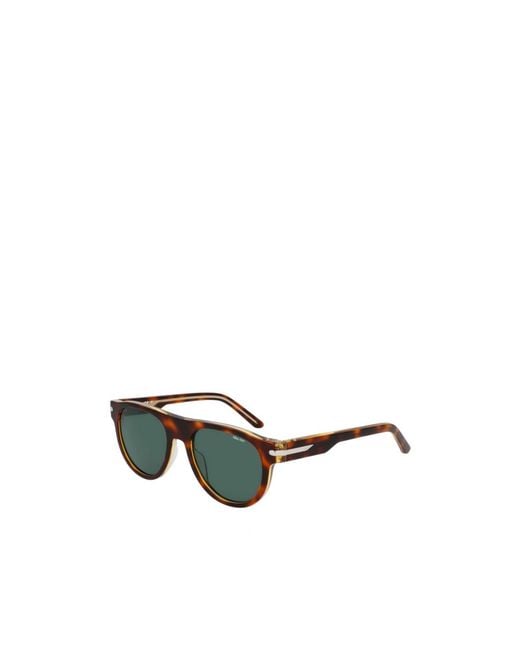 Nike Green Crescent Iii Round Frame Sunglasses for men